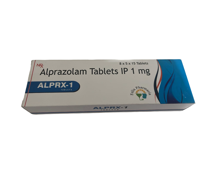 Xanax 1 mg Alprazolam Tablets IP 1mg (30 Tabs)