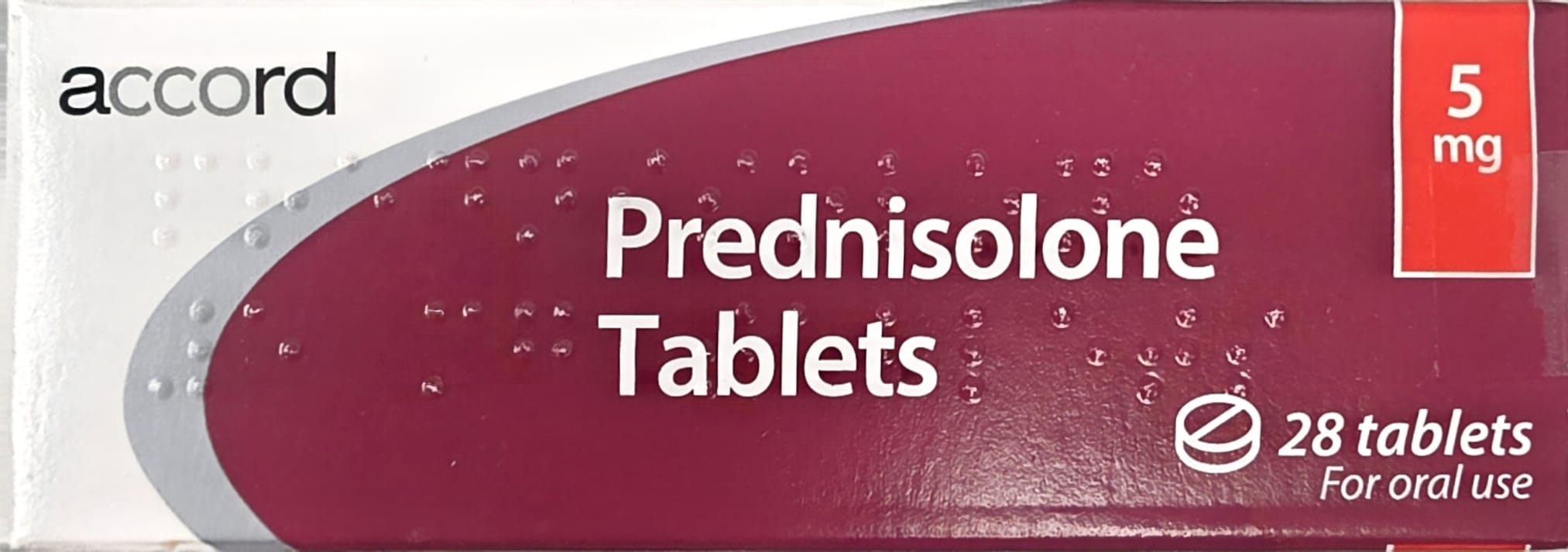 Prednisolone Tablets 5mg (28 Tablets)